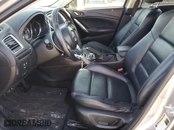 2014 Mazda 6 i Touring with VIN JM1GJ1V64E1119430, listed as a Copart auction lot 53205715 with 173,347 mi miles and Clean Title. Bid and sale history available at DreamBid. Image 7.