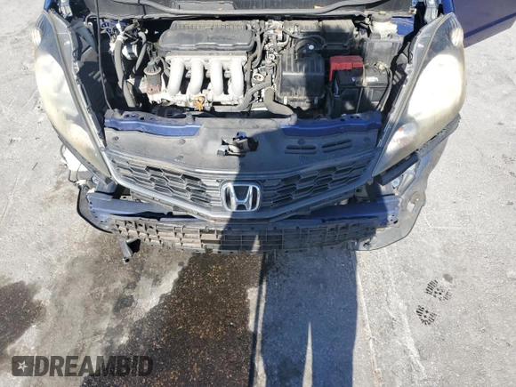 2012 Honda Fit Sport with VIN JHMGE8H58CC032971, listed as a Copart auction lot 51586445 with 125,128 mi miles and Salvage Title. Bid and sale history available at carsss.com. Image 11.