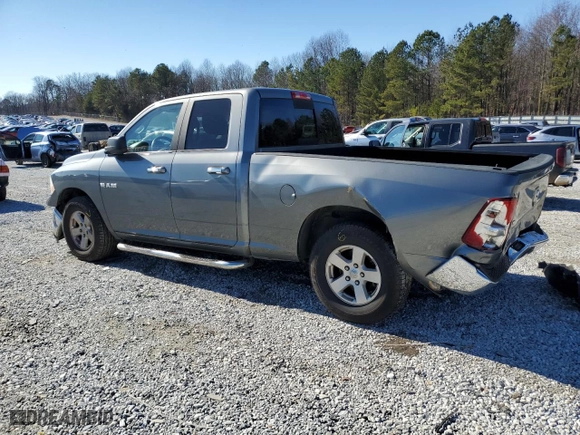 2009 Dodge Ram 1500 SLT with VIN 1D3HB18P69S806082, listed as a Copart auction lot 86791024 with 159,761 mi miles and Salvage Title. Bid and sale history available at carsss.com. Image 2.