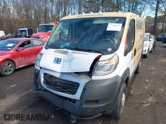 2020 Ram ProMaster Cargo with VIN 3C6TRVAG5LE104207, listed as a IAAI auction lot 41429849 with 52,971 mi miles and . Bid and sale history available at DreamBid. Image 6.