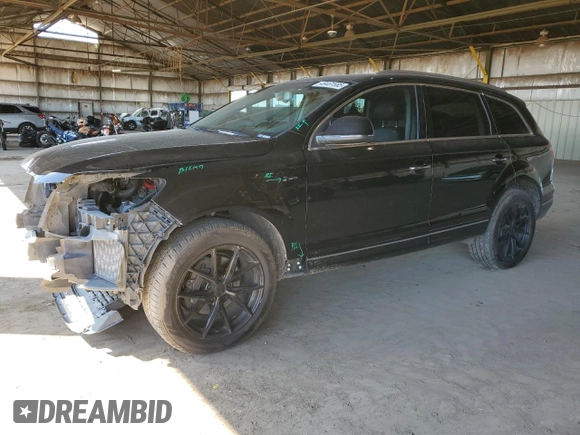 2014 Audi Q7 3.0T Premium with VIN WA1CGAFE1ED017773, listed as a Copart auction lot 49461585 with 121,075 mi miles and Salvage Title. Bid and sale history available at carsss.com. Image 1.