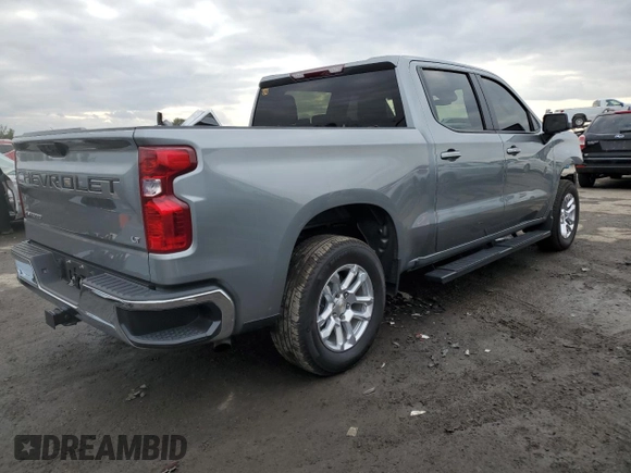 2023 Chevrolet Silverado 1500 LT with VIN 3GCPDKEK1PG262897, listed as a Copart auction lot 87996625 with 11,596 mi miles and Salvage Title. Bid and sale history available at carsss.com. Image 3.