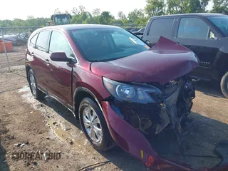 2013 Honda CR-V EX z VIN 5J6RM3H53DL005981, wystawiony jako IAAI lot #42469132 z przebiegiem 129 217 mil mil oraz . Historia ofert i sprzedaży dostępna na DreamBid. Obrazek 1.
