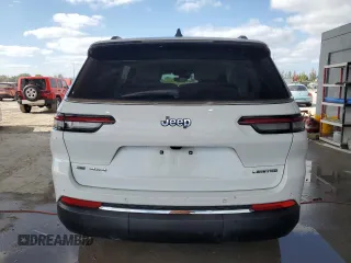 2022 Jeep Grand Cherokee Limited with VIN 1C4RJKBG9N8629808, listed as a Copart auction lot 55282215 with 31,276 mi miles and Salvage title. Bid and sale history available at DreamBid. Image 6.
