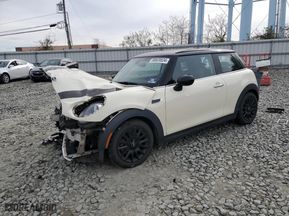 2019 MINI Hardtop 2 Door Cooper with VIN WMWXP5C5XK2H32173, listed as a Copart auction lot 80828534 with 55,292 mi miles and Salvage Title. Bid and sale history available at carsss.com. Image 1.