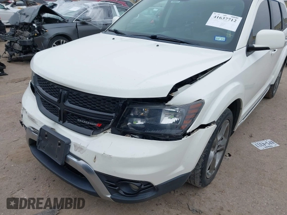 2016 Dodge Journey Crossroad Plus z VIN 3C4PDCGB9GT148592, wystawiony jako IAAI lot #41637712 z przebiegiem 145 662 mil mil oraz . Historia ofert i sprzedaży dostępna na DreamBid. Obrazek 6.