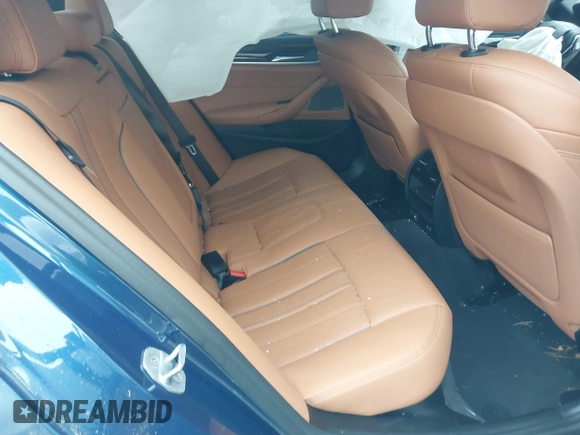 2021 BMW 5 Series 530i with VIN WBA53BH04MCF15438, listed as a IAAI auction lot 41908280 with 38,640 mi miles and . Bid and sale history available at DreamBid. Image 8.