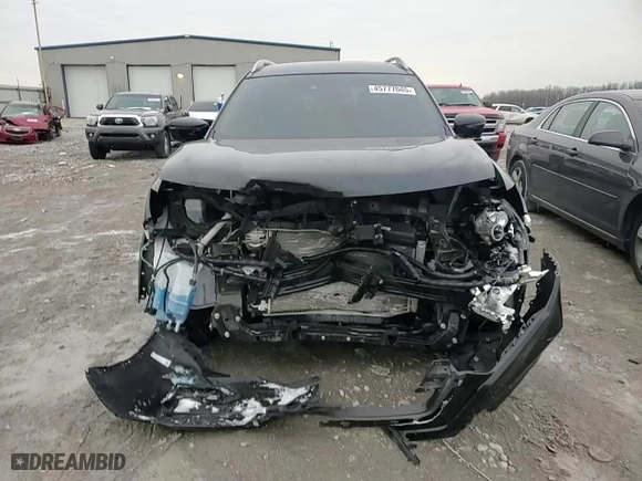 2020 Nissan Rogue SL with VIN 5N1AT2MV7LC709844, listed as a Copart auction lot 45777045 with 48,474 mi miles and Salvage Title. Bid and sale history available at carsss.com. Image 12.