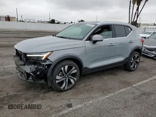 2024 Volvo XC40 Plus Bright Theme with VIN YV4L12UE6R2302399, listed as a Copart auction lot 52816655 with 27,760 mi miles and Salvage title. Bid and sale history available at DreamBid. Image 1.