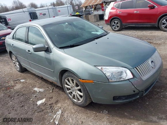 2006 Mercury Milan Premier with VIN 3MEHM08Z16R630899, listed as a IAAI auction lot 41825986 with 168,042 mi miles. Bid and sale history available at carsss.com. Image 1.