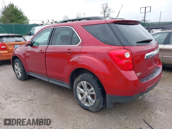 2015 Chevrolet Equinox LT with VIN 2GNALBEK4F1171744, listed as a IAAI auction lot 41905563 with 101,248 mi miles. Bid and sale history available at carsss.com. Image 3.