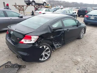 2012 Honda Civic Cpe Si with VIN 2HGFG4A51CH703857, listed as a IAAI auction lot 41484989 with 123,814 mi miles. Bid and sale history available at carsss.com. Image 4.
