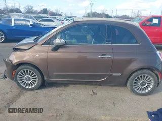 2012 FIAT 500 Gucci with VIN 3C3CFFER1CT119029, listed as a IAAI auction lot 41499274 with 78,504 mi miles. Bid and sale history available at carsss.com. Image 13.