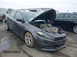 2016 Dodge Dart SXT with VIN 1C3CDFBA5GD591394, listed as a IAAI auction lot 41474744 with Not Provided miles and . Bid and sale history available at carsss.com. Image 1.