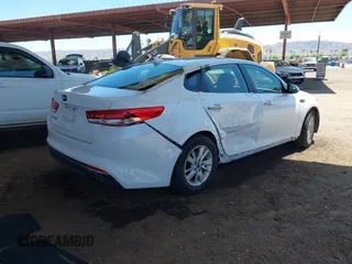 2017 Kia Optima LX with VIN 5XXGT4L34HG152960, listed as a IAAI auction lot 42115041 with 88,595 mi miles. Bid and sale history available at carsss.com. Image 4.
