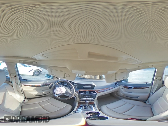 2013 Mercedes-Benz C 350 Sport with VIN WDDGF5HB6DR267263, listed as a Copart auction lot 46089445 with 89,391 mi miles and Salvage Title. Bid and sale history available at DreamBid. Image 12.
