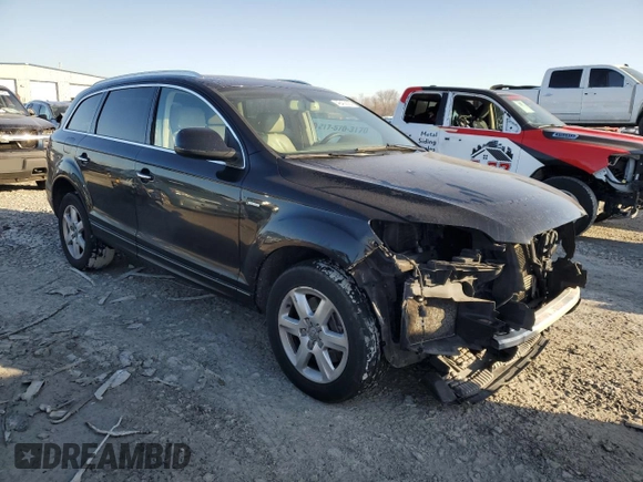 2015 Audi Q7 3.0T Premium Plus with VIN WA1LGAFEXFD015148, listed as a Copart auction lot 48402065 with 188,916 mi miles and Salvage Title. Bid and sale history available at carsss.com. Image 4.