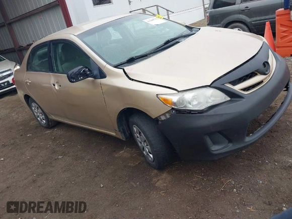 2011 Toyota Corolla L with VIN 2T1BU4EE8BC688332, listed as a IAAI auction lot 41208753 with 161,901 mi miles. Bid and sale history available at carsss.com. Image 1.