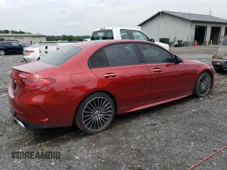 2022 Mercedes-Benz C 300 z VIN W1KAF4HB8NR019839, wystawiony jako Copart lot #62828774 z przebiegiem Nie podano mil oraz Szkoda całkowita • Salvage title. Historia ofert i sprzedaży dostępna na DreamBid. Obrazek 3.