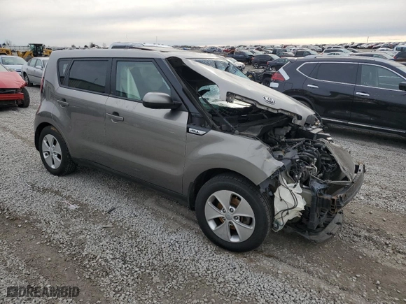 2015 Kia Soul with VIN KNDJN2A23F7132915, listed as a Copart auction lot 84538554 with 0 mi miles and Salvage Title. Bid and sale history available at carsss.com. Image 4.