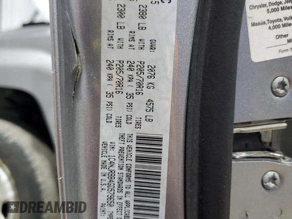 2016 Jeep Patriot Sport with VIN 1C4NJRBB4GD579650, listed as a Copart auction lot 52540445 with 141,912 mi miles and Salvage title. Bid and sale history available at DreamBid. Image 13.