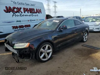 2009 Audi A5 with VIN WAUDK78T99A028838, listed as a Copart auction lot 42585115 with 146,805 mi miles and Salvage Title. Bid and sale history available at carsss.com. Image 1.