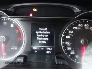 2013 Audi A4 Premium Plus with VIN WAUFFAFL1DN030548, listed as a IAAI auction lot 41523842 with 60,011 mi miles. Bid and sale history available at carsss.com. Image 15.