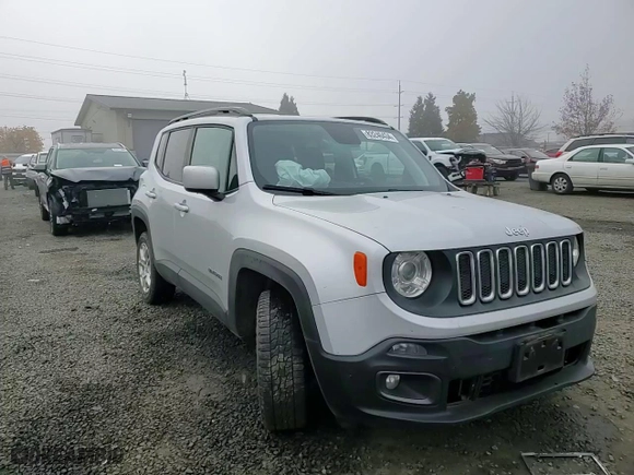2018 Jeep Renegade Latitude with VIN ZACCJBBB0JPH74426, listed as a Copart auction lot 83240434 with NaN miles and Salvage Title. Bid and sale history available at carsss.com. Image 11.