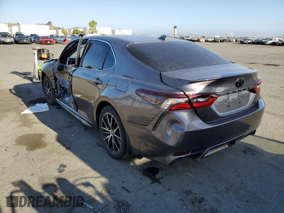 2021 Toyota Camry SE Nightshade with VIN 4T1T11AK6MU495105, listed as a Copart auction lot 58915724 with 27,714 mi miles and Salvage Title. Bid and sale history available at carsss.com. Image 2.