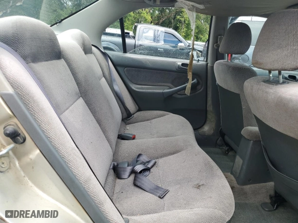 1996 Honda Civic LX "O" w/Air with VIN 1HGEJ6672TL052860, listed as a Copart auction lot 67103484 with 252,846 mi miles and Salvage Title. Bid and sale history available at carsss.com. Image 10.