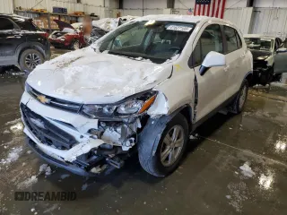 2020 Chevrolet Trax LS with VIN KL7CJNSB9LB067238, listed as a Copart auction lot 41627105 with 38,831 mi miles and Salvage Title. Bid and sale history available at carsss.com. Image 1.