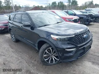 2020 Ford Explorer ST with VIN 1FM5K8GC1LGA74663, listed as a IAAI auction lot 41823709 with NaN miles. Bid and sale history available at carsss.com. Image 1.