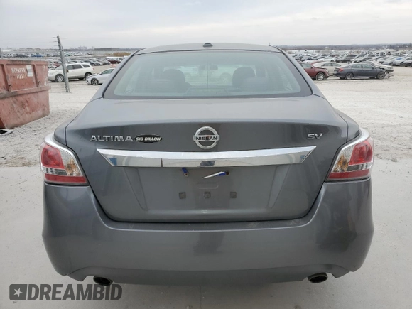 2015 Nissan Altima SV with VIN 1N4AL3AP4FC136296, listed as a Copart auction lot 82713214 with 143,138 mi miles and Clean Title. Bid and sale history available at DreamBid. Image 6.