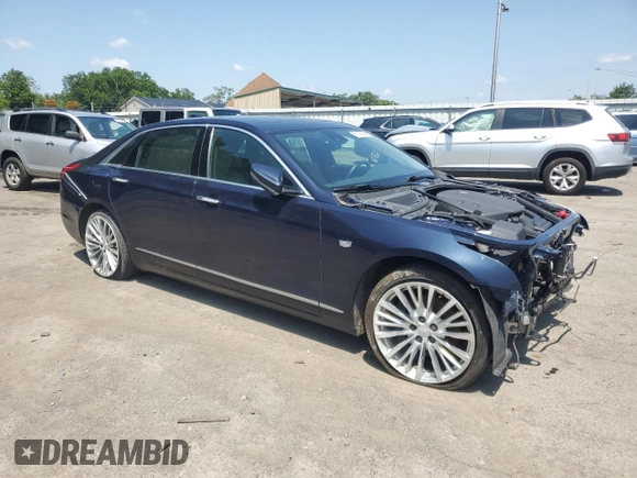 2016 Cadillac CT6 Premium Luxury AWD with VIN 1G6KF5RS3GU154023, listed as a Copart auction lot 61397365 with 217,582 mi miles and Salvage title. Bid and sale history available at DreamBid. Image 4.