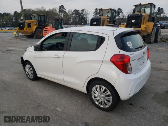 2017 Chevrolet Spark LS with VIN KL8CB6SA5HC767541, listed as a Copart auction lot 50128615 with 69,373 mi miles and Salvage Title. Bid and sale history available at carsss.com. Image 2.