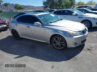 2008 Lexus IS 250 with VIN JTHBK262482074995, listed as a IAAI auction lot 42262084 with 229,315 mi miles and . Bid and sale history available at DreamBid. Image 1.