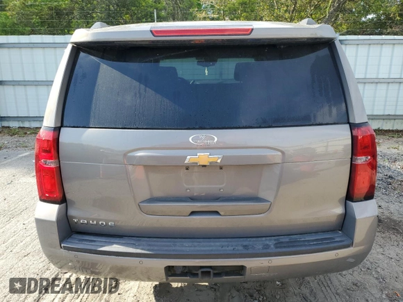 2018 Chevrolet Tahoe LT with VIN 1GNSCBKC9JR389809, listed as a Copart auction lot 53548335 with 111,788 mi miles and Salvage title. Bid and sale history available at DreamBid. Image 6.
