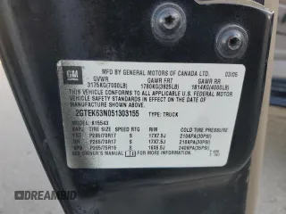 2005 GMC Sierra Denali z VIN 2GTEK63N051303155, wystawiony jako Copart lot #73654884 z przebiegiem Nie podano mil oraz Szkody całkowita. Historia ofert i sprzedaży dostępna na DreamBid. Obrazek 12.