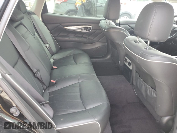 2017 Infiniti Q70 3.7 with VIN JN1BY1PRXHM210429, listed as a Copart auction lot 53617085 with 90,193 mi miles and Salvage title. Bid and sale history available at DreamBid. Image 10.