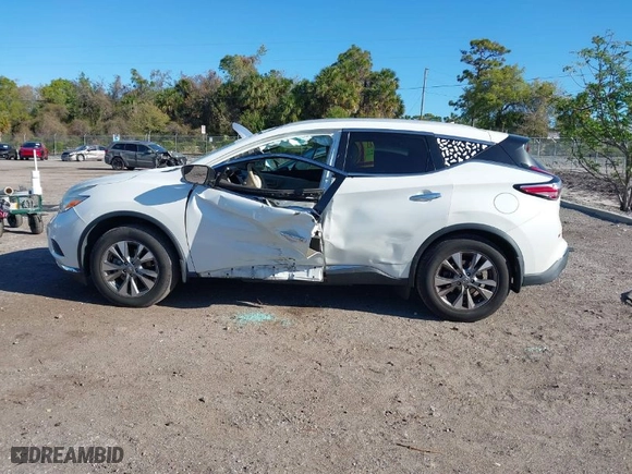 2016 Nissan Murano S with VIN 5N1AZ2MG9GN139159, listed as a IAAI auction lot 41854436 with 134,766 mi miles. Bid and sale history available at carsss.com. Image 15.