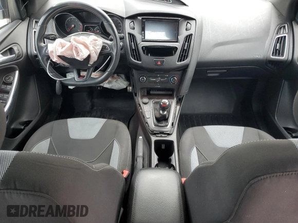2018 Ford Focus ST with VIN 1FADP3L97JL283947, listed as a Copart auction lot 53208885 with 72,284 mi miles and Salvage Title. Bid and sale history available at DreamBid. Image 8.