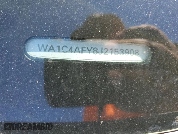 2018 Audi SQ5 Prestige with VIN WA1C4AFY8J2153908, listed as a Copart auction lot 67121434 with Not Provided miles and Salvage Title. Bid and sale history available at DreamBid. Image 13.