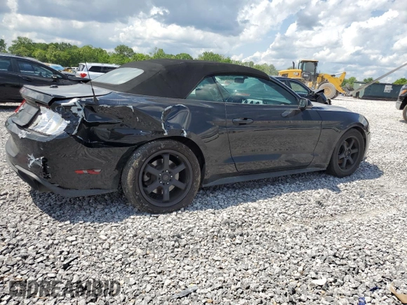 2018 Ford Mustang EcoBoost Premium with VIN 1FATP8UHXJ5111074, listed as a Copart auction lot 55725235 with 93,154 mi miles and Salvage title. Bid and sale history available at DreamBid. Image 3.