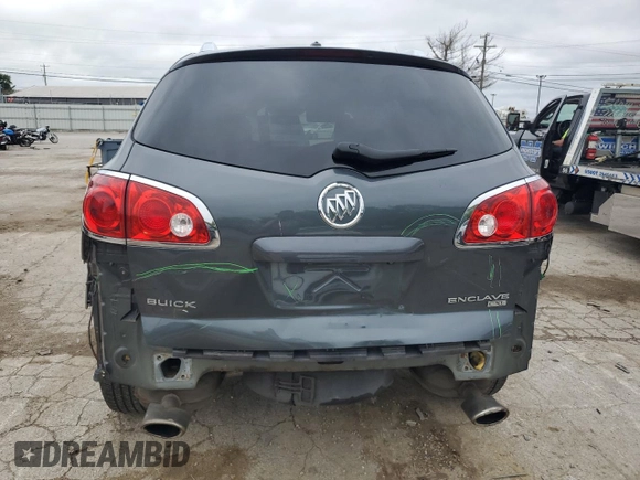 2011 Buick Enclave CXL-1 with VIN 5GAKRBED4BJ236896, listed as a Copart auction lot 73425394 with 168,118 mi miles and Salvage Title. Bid and sale history available at carsss.com. Image 6.