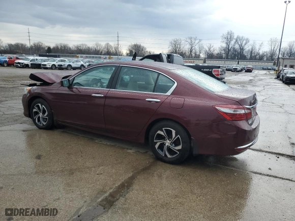 2016 Honda Accord Sedan LX with VIN 1HGCR2F31GA081385, listed as a Copart auction lot 50977415 with 129,129 mi miles and Salvage Title. Bid and sale history available at carsss.com. Image 2.