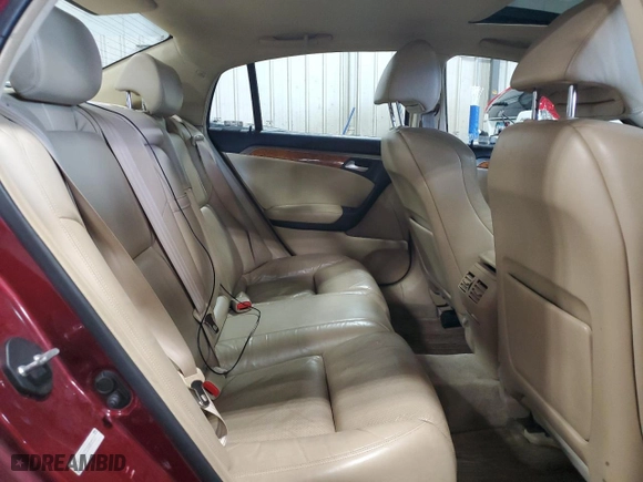 2005 Acura TL with VIN 19UUA66255A080537, listed as a Copart auction lot 52018525 with 162,820 mi miles and Salvage Title. Bid and sale history available at carsss.com. Image 10.
