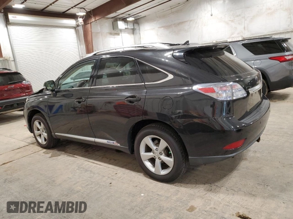 2012 Lexus RX 450h with VIN JTJBC1BA7C2435423, listed as a Copart auction lot 58962795 with 116,091 mi miles and Clean title. Bid and sale history available at DreamBid. Image 2.