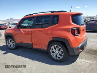 2018 Jeep Renegade Latitude with VIN ZACCJABB6JPJ26712, listed as a Copart auction lot 52112045 with 135,684 mi miles and Salvage Title. Bid and sale history available at carsss.com. Image 2.