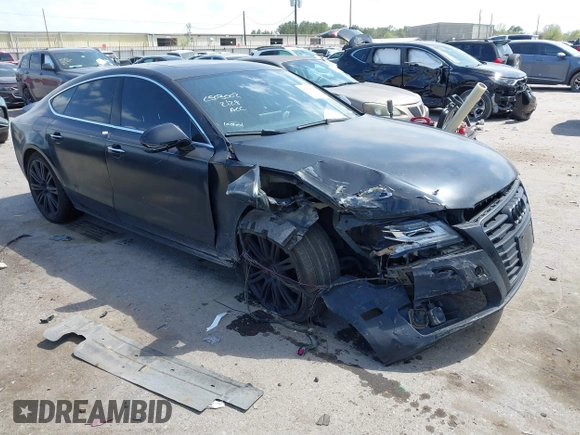 2015 Audi A7 3.0 TDI Premium Plus with VIN WAUWMAFC0FN029822, listed as a IAAI auction lot 41828754 with 148,847 mi miles. Bid and sale history available at carsss.com. Image 1.