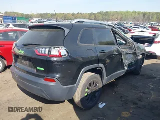 2020 Jeep Cherokee Latitude with VIN 1C4PJLCB2LD552784, listed as a IAAI auction lot 41908936 with 47,337 mi miles and . Bid and sale history available at DreamBid. Image 4.